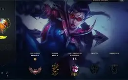 CONTAS COM ELO LEAGUE OF LEGENDS FERRO AO MESTRE