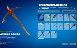 Conta com cavaleiro negro e take the l, 196 skins