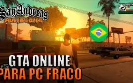 Gta San Andreas Para Pc Fraco 2023 - Ideal Para Jogar Online