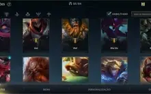 Conta LoL Wild Rift top e barato