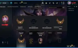 Conta Lol 2014 (3 Skins Vitoriosas e 70 Skins)