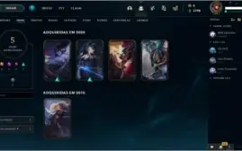 CONTA LOL PLAT 4