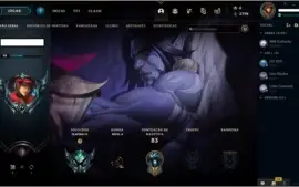 CONTA LOL PLAT 4