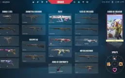 Conta valorant karambit saqueadora, vandal lúgubre e mais..