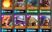 CLASH ROYALE NVL10 ARENA 9 COM 6 LENDARIAS