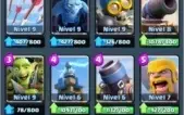 CLASH ROYALE NVL10 ARENA 9 COM 6 LENDARIAS
