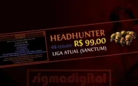 Headhunter - Path of Exile - Liga Atual (Sanctum)