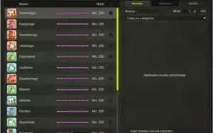 CONTA XELOR LVL 200 (OMEGA 41) 11 PROFISSÕES 200.