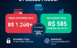 [REPASSE ÚNICO] 21 Meses de Hostinger Business Premium –