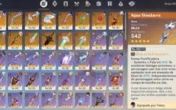 🗺️AR60 ⚡Shogun C3 💜 Kazuha C2🍁 Itto C2 🐝 Full Arconte ❄️
