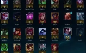Conta league of Legends-116 skins (Ez Puls, Udyr Guardian)