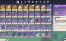 Conta AR57 19 Personagens 5 Estrelas e 9 Armas 5 Estrelas