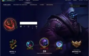 Conta LoL lvl 30