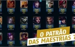 LOL MAESTRIA 7 QUALQUER CAMPEÃO