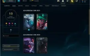 CONTA LOL LVL 32 (COM 1397 DE RP)
