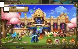 Summoners War C3 com Tiana Woosa MoLong Okeanos Leo