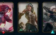 Conta mono Riven com cromas raros diamante 4