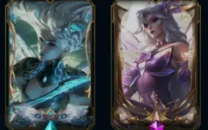 Conta mono Riven com cromas raros diamante 4