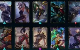 Conta mono Riven com cromas raros diamante 4