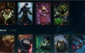 Conta LOL Plat4 + 2 skin Ultimate,55 skins, +107 Campeões