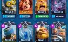 conta clash royale lvl 11 - pirotécnica + cavaleiro evo e +