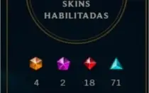 Conta league of legends desde a season 2