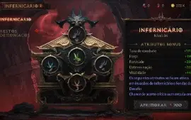Conta Diablo Immortal excelência 865