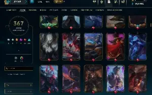 Conta Lol Full Acesso| Lv 780 | Todos Os Campeões |367 Skins