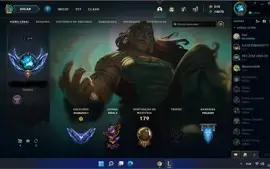 Conta league of legends diamante 1 153 skins (3 ultimate)