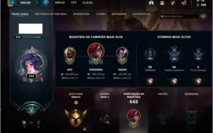 Conta Ouro 4 Com Twitch medieval + Warwick Selvagem (raras)