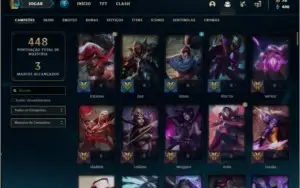 Conta Ouro 4 Com Twitch medieval + Warwick Selvagem (raras)