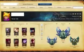 Conta Gold 5 MUITA SKIN ALGUMAS LENDARIAS , 109 CAMPEÕES
