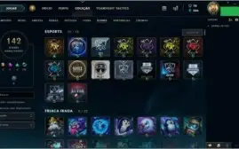 CONTA SIMPLES 112 CAMPEÕES E SKIN ULTIMATE