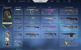 Conta de Valorant/LoL com varias skins