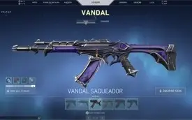 Conta de Valorant/LoL com varias skins