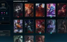 conta lol lvl 40