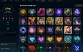 conta 375 skins todos champs/conta valorant com skins