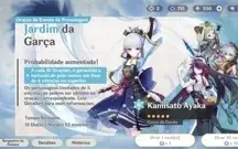 9 personagens 5* / Pra sair rápido