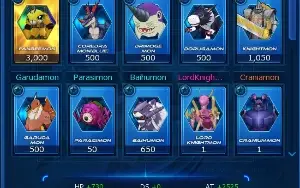 Conta NA digimon master online Ogudomon AOX Shout X5