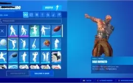 Conta Fortnite Capitulo 1 desde season 7