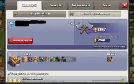 Conta Clash of Clans Cv8 semi full, Cdc 6 semi full