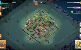 Conta Clash of Clans Cv8 semi full, Cdc 6 semi full