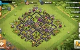 Conta Clash of Clans Cv8 semi full, Cdc 6 semi full