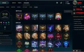 Conta league of legends full skins D3