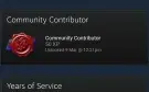 conta cs2 com prime medalha de 5 e 10 anos