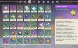 AR 55| diluc c2 + wgs +5 personagens 5 estrelas