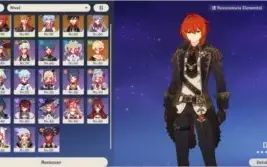 AR 55| diluc c2 + wgs +5 personagens 5 estrelas