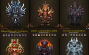 Conta com transmogs pvp não mais obtiveis!