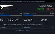 Conta Steam Cyberpunk 2077 + 40 games
