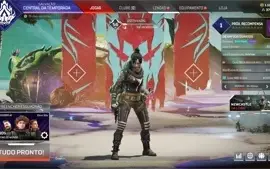 CONTA APEX LEGENDS HERANÇA WRAITH